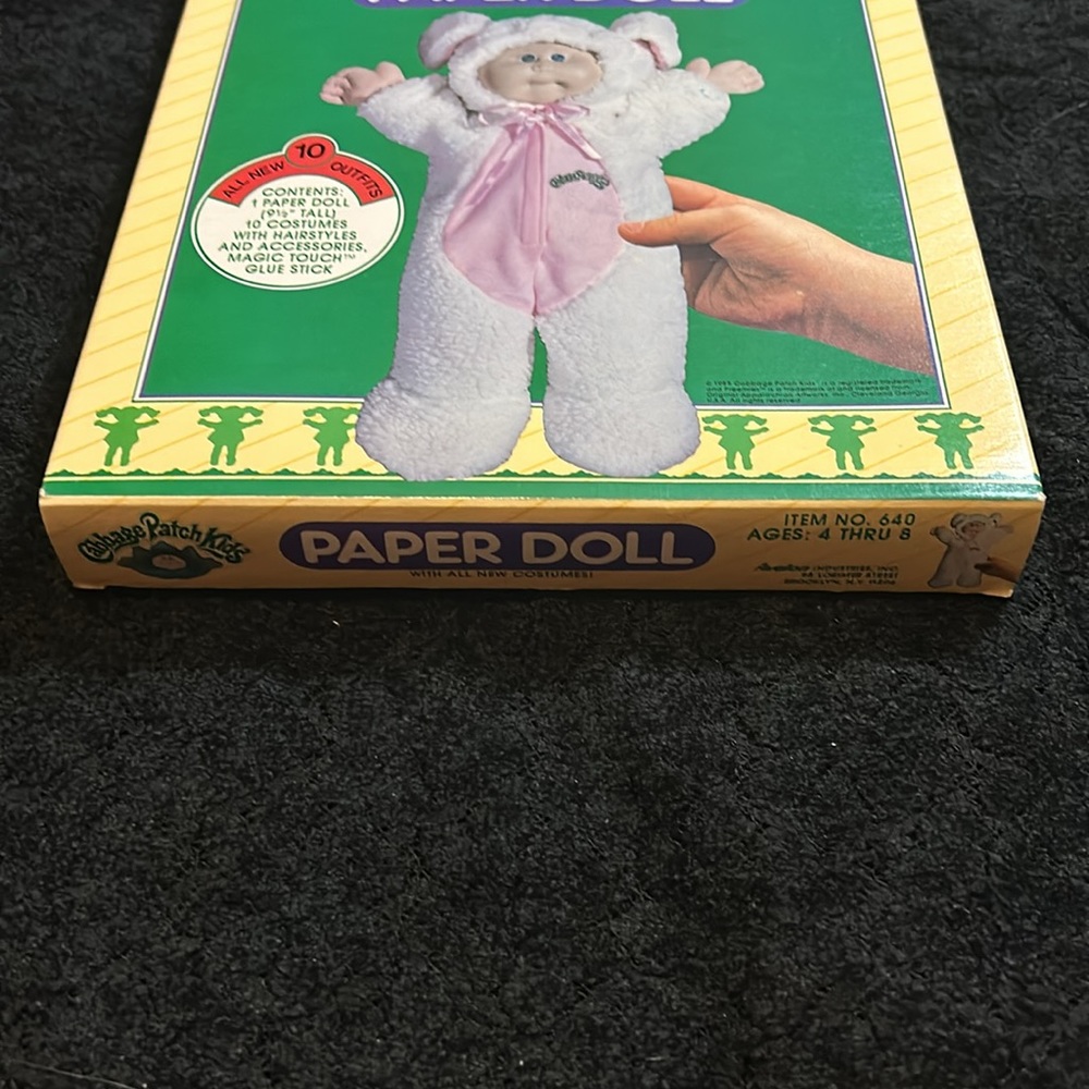 Cabbage Patch Kids Paper Doll Vintage - Picture 6 of 7